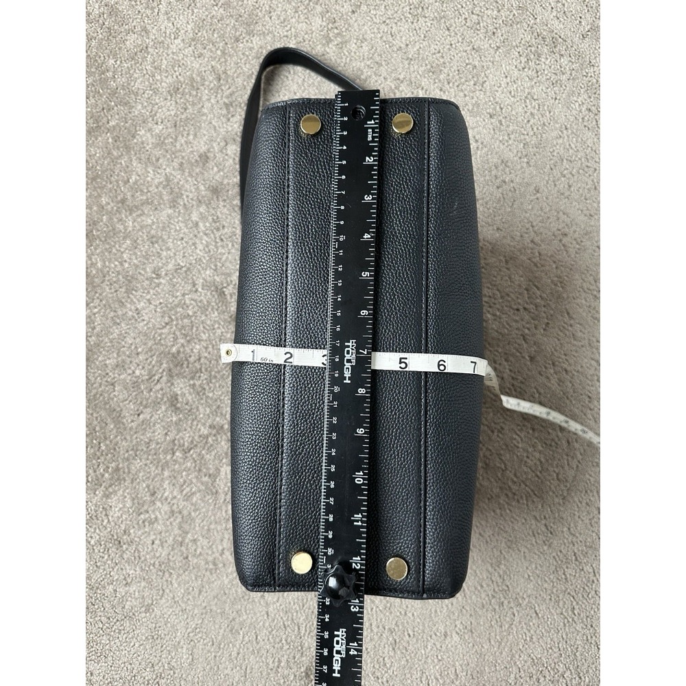NWT $358 MICHAEL Michael Kors Reagan Large Satchel - Black 30S8GN3S7L-001 - Picture 10 of 10